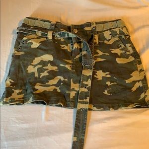 Camo skirt